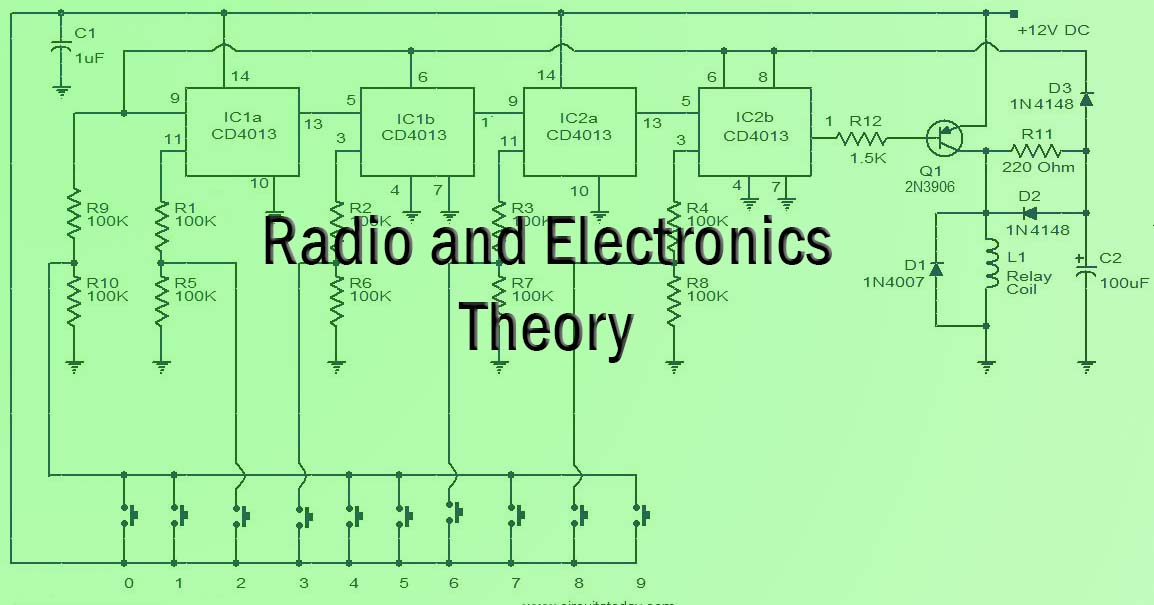 radio and electronic schemeatic